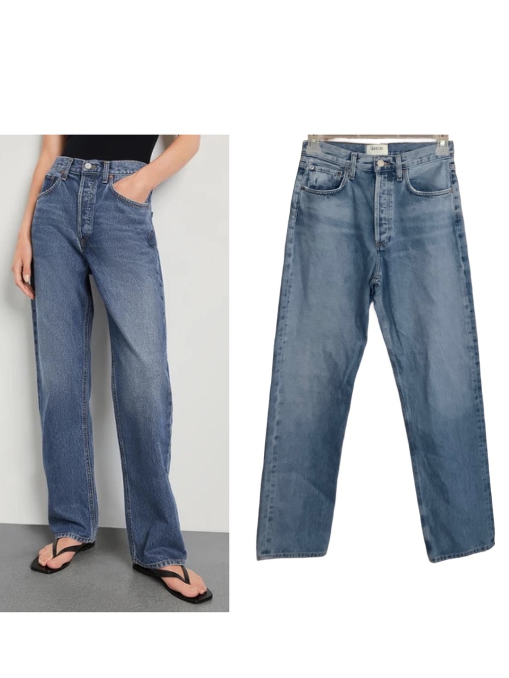Agolde Women's Kelly Straight-Leg Jeans